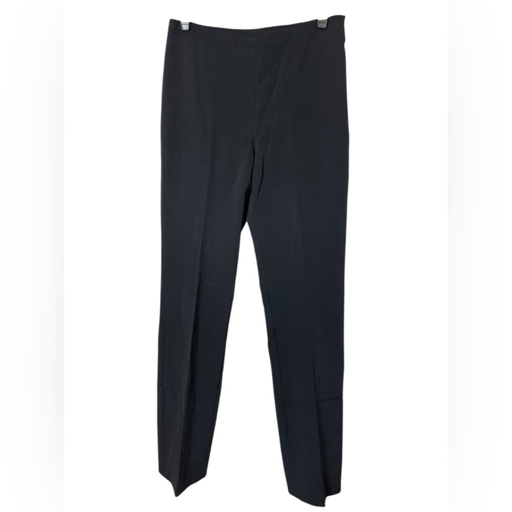 Prada Made In Italy Black Wool Tailored Back Stitched Dress pants Sz 38 US Small